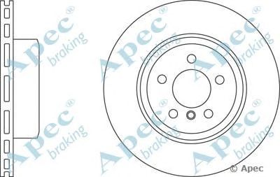 APEC BRAKING dsk2622 -  Тормозной диск